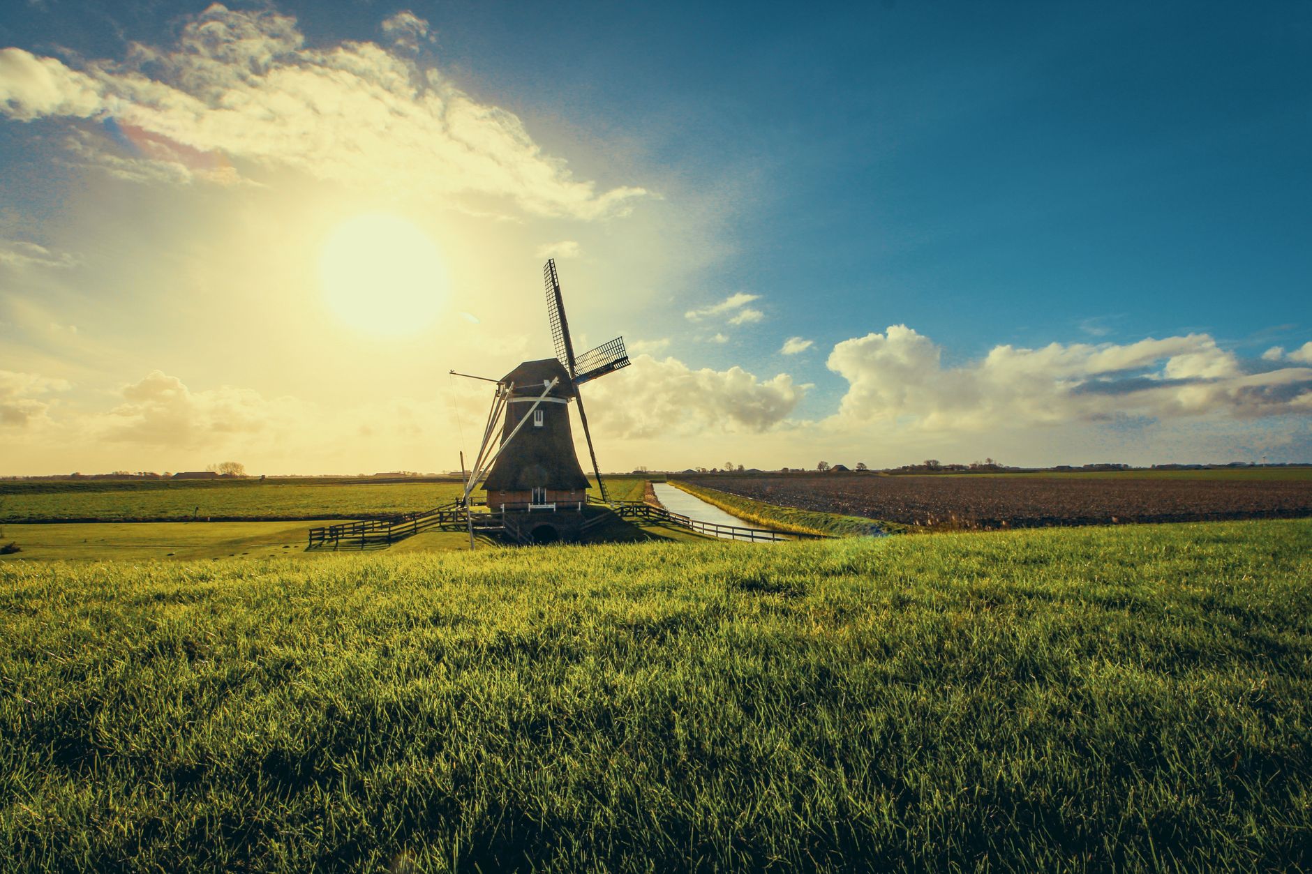 summer Groningen sky