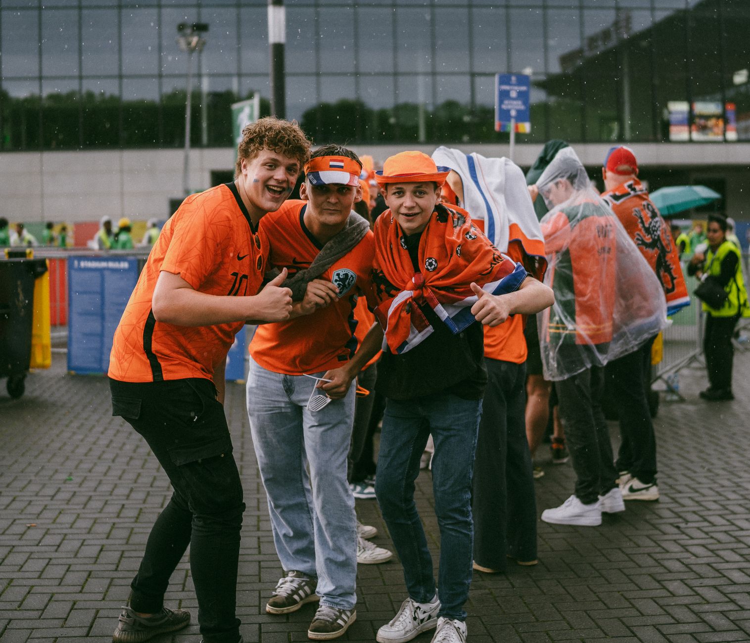 summer football match