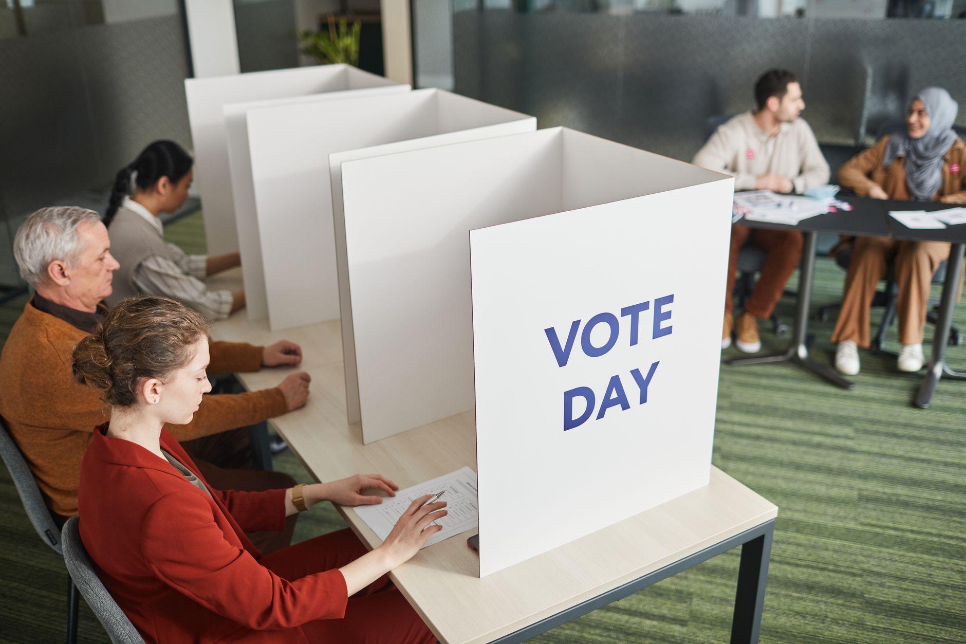 summer voting ballots