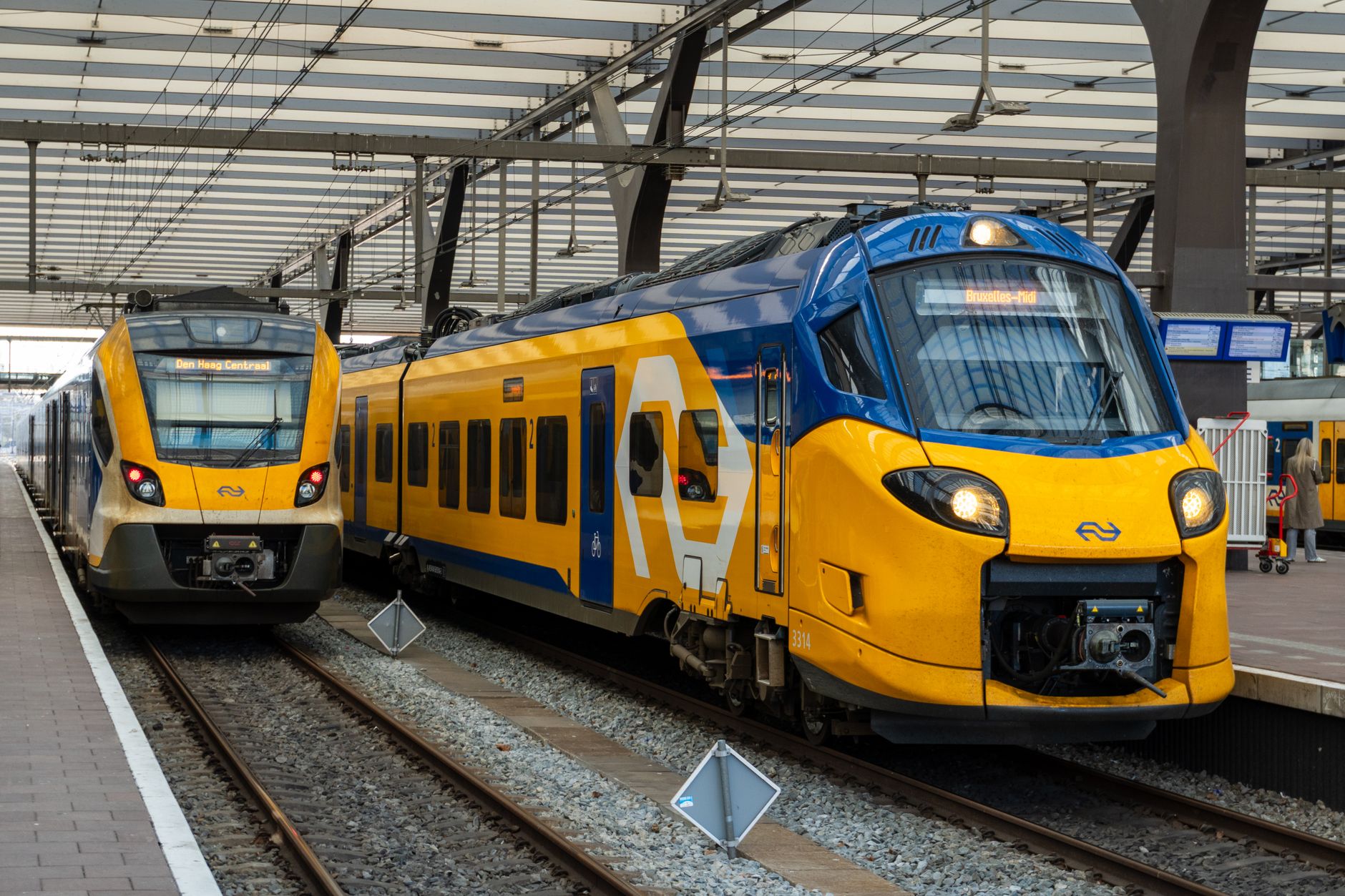 summer train travel in the Netherlands