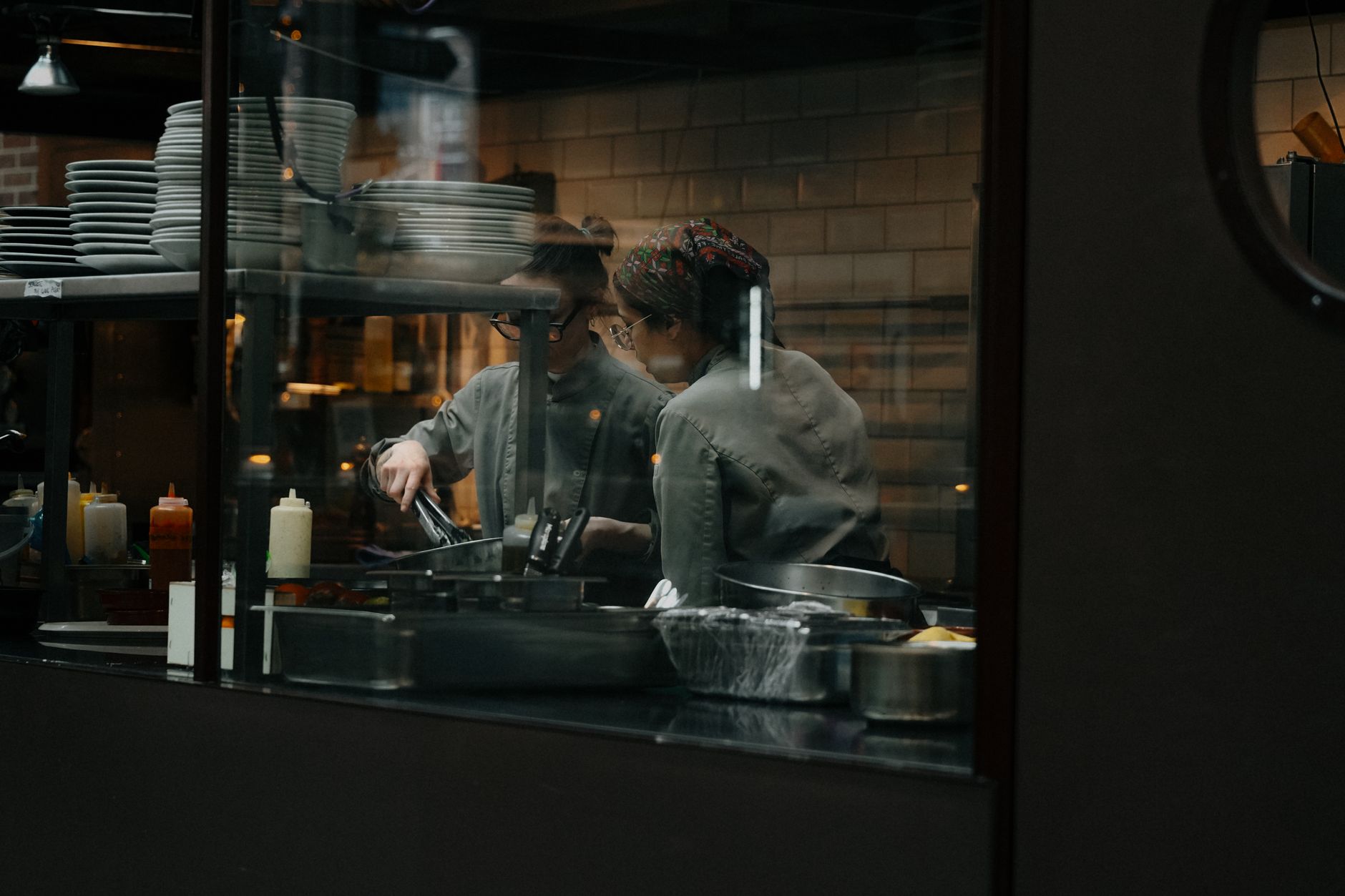 summer restaurant kitchen